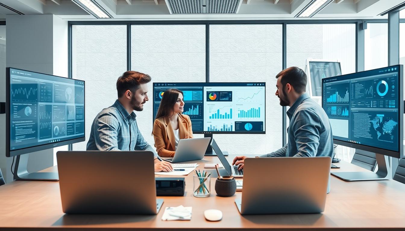 Business software planning meeting